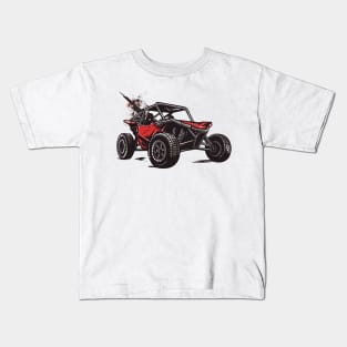 Beach Car Dune Buggy 4x4 Sand Railroad Sand Racing Kids T-Shirt